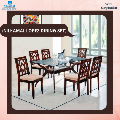 Nilkamal lexus dining discount set